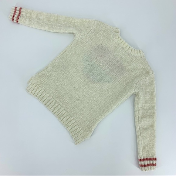 Epic Threads Little Girl's Ivory and Metallic Rainbow Heart Sweater, 2T - Picture 2 of 16